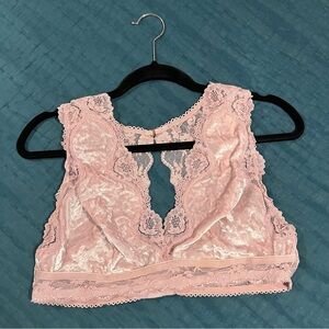 Victoria Secret Velvet Lace Bralette